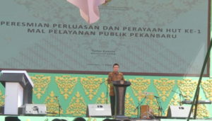 HUT MPP PEKANBARU DAN PERESMIAN LAYANAN KEPENDUDUKAN DAN PENCATATAN SIPIL KOTA PEKANBARU