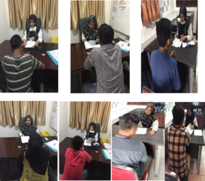 Kegiatan konseling rawat jalan klinik BNNK Pekanbaru