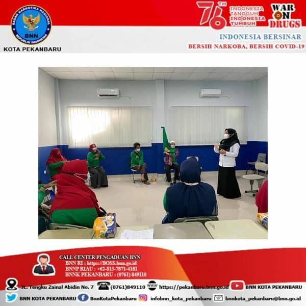 Kegiatan Fasilitasi pelaksanaan program ketahanan keluarga anti narkoba Kegiatan Fasilitasi pelaksanaan program ketahanan keluarga anti narkoba