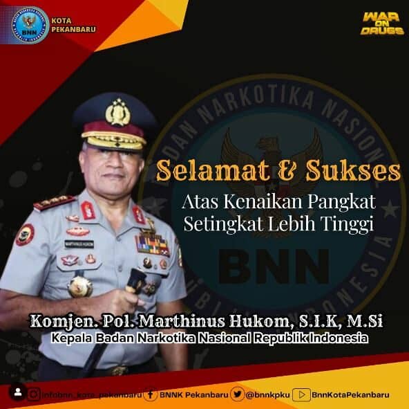 Ucapat Kenaikan Pangkat untuk KA BNN RI Ucapat Kenaikan Pangkat untuk KA BNN RI