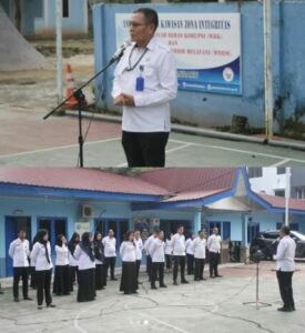 Apel pagi personil BNN Kota Pekanbaru