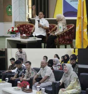 Sosialisasi Bahaya dan Dampak Penyalahgunaan NAPZA pada Latihan Dasar Kepemimpinan Mahasiswa Tingkat Dasar UNILAK