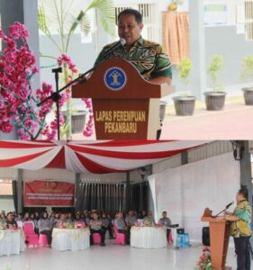 Kegiatan Penutupan Program Rehabilitasi Sosial Narkotika Lapas Perempuan kelas IIA Pekanbaru