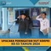 Upacara Peringatan HUT Korps Pegawai Republik Indonesia (KORPRI) Ke-53