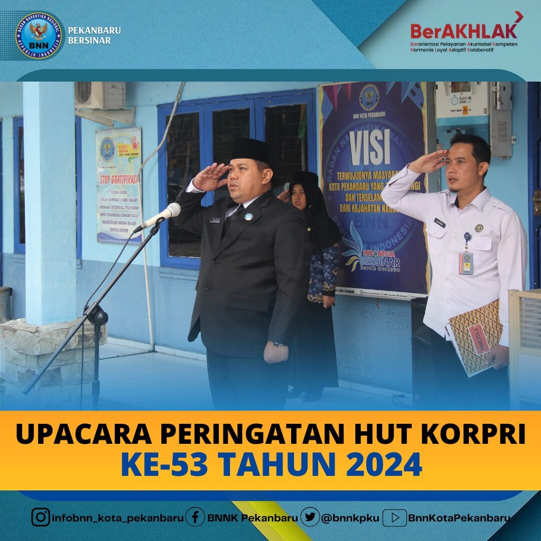 Upacara Peringatan HUT Korps Pegawai Republik Indonesia (KORPRI) Ke-53 Upacara Peringatan HUT Korps Pegawai Republik Indonesia (KORPRI) Ke-53